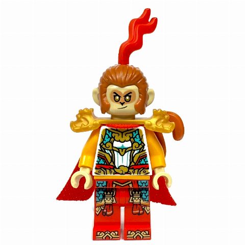 Minifigurka Monkey King, White Armor, Red Split Cape