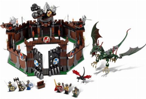 Zestaw LEGO Viking Fortress against the Fafnir Dragon (Vikings)