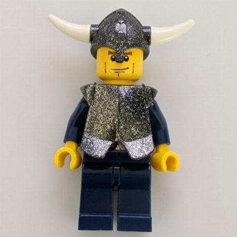 Minifigurka Viking Warrior - Breast Plate, Dark Blue Legs