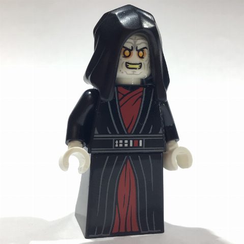 Minifigurka Palpatine, Black Robe, Hood