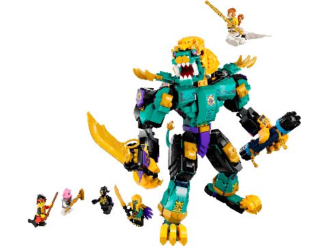 Zestaw LEGO The Mighty Azure Lion (Monkie Kid)