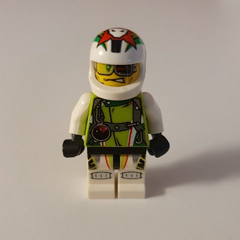 Minifigurka Race Driver - Team Daredevil 5