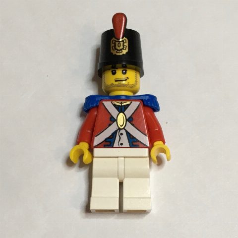 Minifigurka Soldier (Imperial Soldier II) - Printed Shako, Smirk