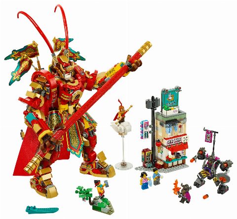 Zestaw LEGO Monkey King Warrior Mech (Monkie Kid)