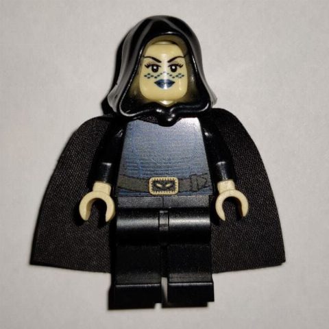 Minifigurka Barriss Offee, Black Hood and Cape