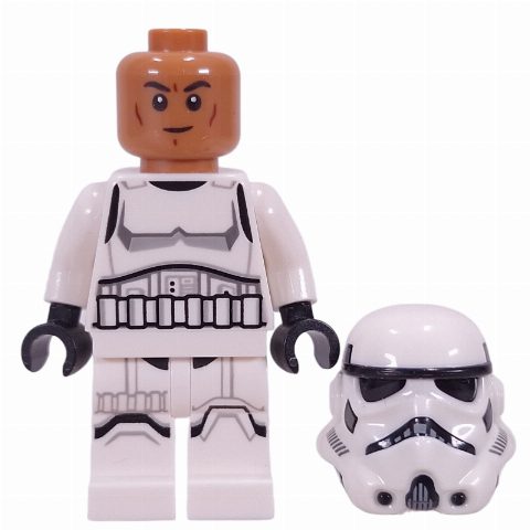 Minifigurka Stormtrooper, Medium Nougat Head
