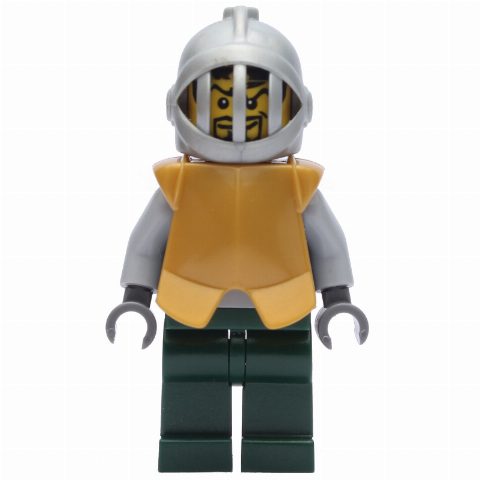 Minifigurka Knight (Knights Kingdom II) - Hero, Black Beard
