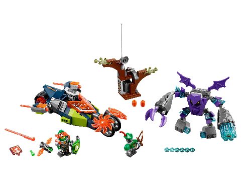 Zestaw LEGO Aaron's Stone Destroyer (Nexo Knights)