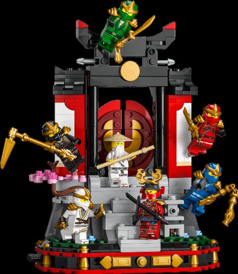 Zestaw LEGO Ninja Character Display 15th Anniversary (Ninjago)