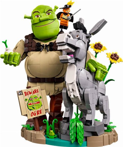 Zestaw LEGO Shrek, Donkey & Puss in Boots (Shrek)