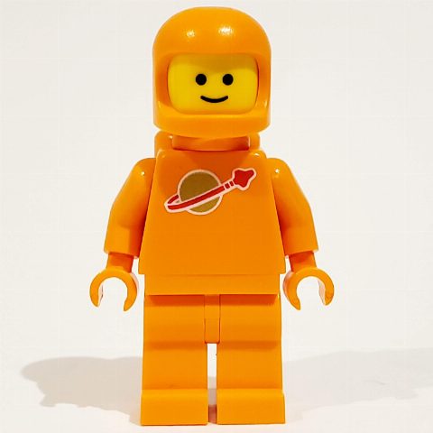 Minifigurka Classic Spaceman, Orange with Airtanks