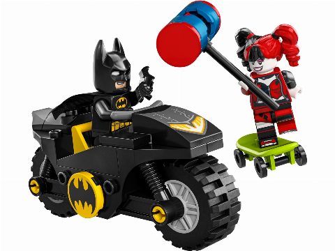 Zestaw LEGO Batman versus Harley Quinn (Super Heroes DC)
