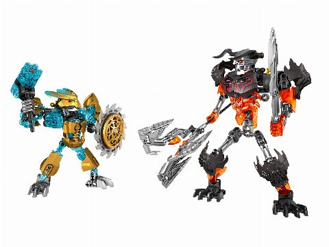 Zestaw LEGO Mask Maker vs. Skull Grinder (Bionicle)
