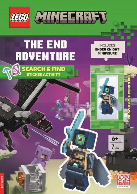 Zestaw LEGO Minecraft: The End Adventure: Search & Find Sticker Activity (Books)