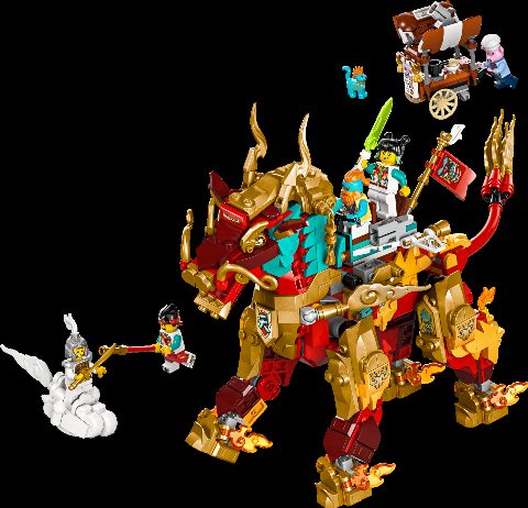 Zestaw LEGO Mythical Creature Qilin (Monkie Kid)
