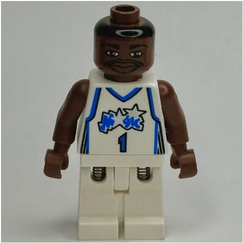 Minifigurka Tracy McGrady, Orlando Magic #1, White