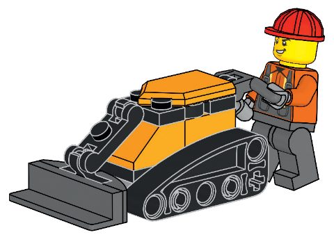 Zestaw LEGO Construction Worker (City)