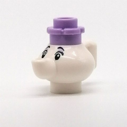 Minifigurka Mrs. Potts, Lavender Lid