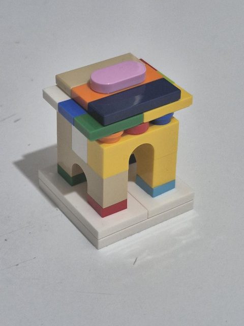 Zestaw LEGO Mini Arc de Triomphe (Promotional)