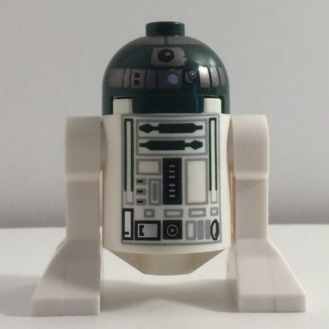 Minifigurka Astromech Droid, R4-P44, Pearl Gray print