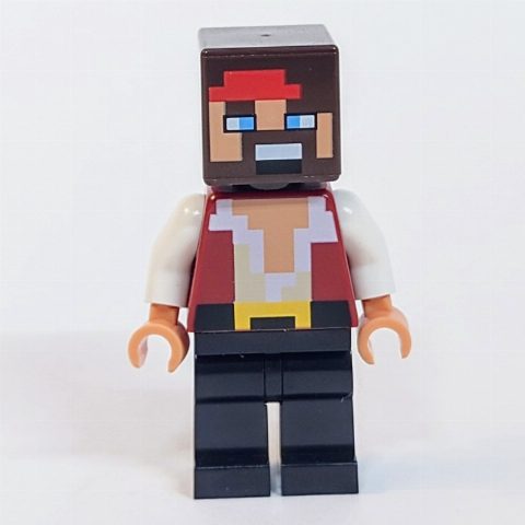 Minifigurka Minecraft Pirate/Swashbuckler, Beard