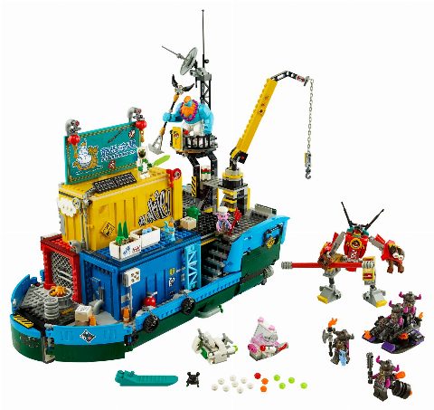 Zestaw LEGO Monkie Kid's Team Secret HQ (Monkie Kid)