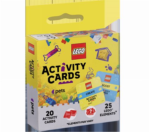 Zestaw LEGO® Activity Cards: Pets (Gear)