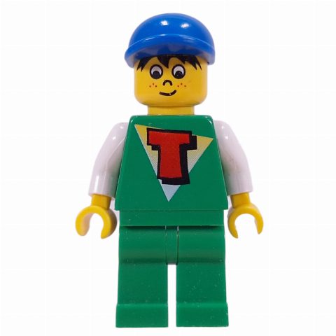 Minifigurka Timmy, Green Legs, Blue Cap