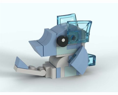 Zestaw LEGO 5x Baby Seahorse (Other)