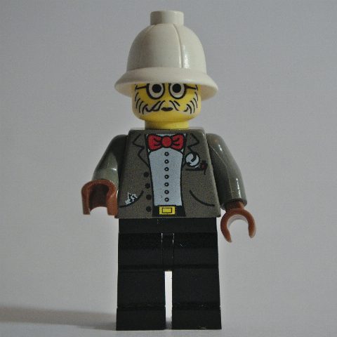 Minifigurka Dr. Kilroy in Dark Gray Suit