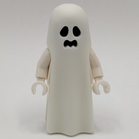 Minifigurka Ghost, Glow in the Dark, Pin Hole