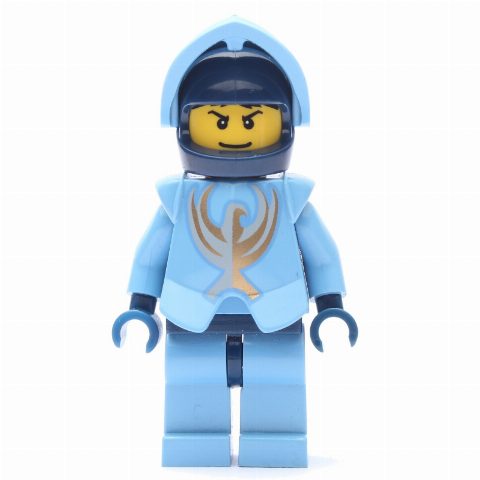 Minifigurka Jayko with Plain Medium Blue Torso, Gold Pattern Armor, and Dark Blue Hips