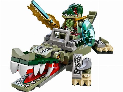 Zestaw LEGO Crocodile Legend Beast (Legends of Chima)