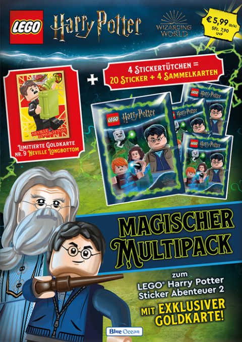 Zestaw LEGO Harry Potter Stickers and Cards Series 2 - Multi-Pack (German Version) (Gear)
