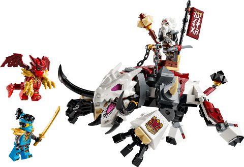 Zestaw LEGO Zilvar and Grimtak the Dragon Beast (Ninjago)