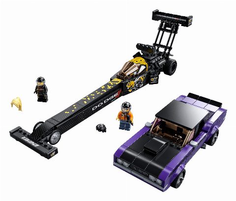 Zestaw LEGO Mopar Dodge//SRT Top Fuel Dragster and 1970 Dodge Challenger T/A (Speed Champions)