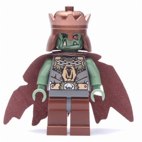 Minifigurka Troll King, Metallic Copper Crown