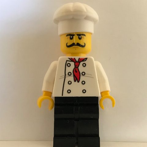 Minifigurka LEGO House - Chef, Moustache