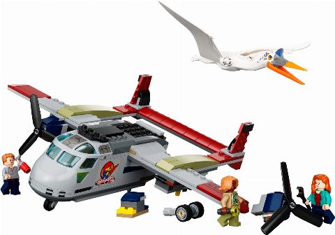Zestaw LEGO Quetzalcoatlus Plane Ambush (Jurassic World)