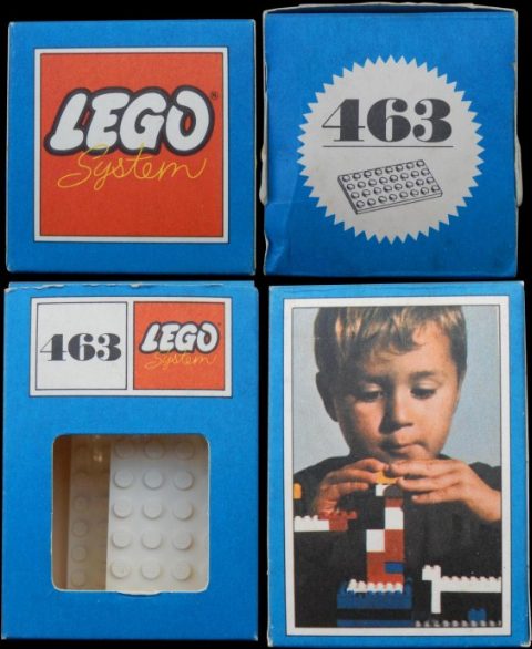 Zestaw LEGO® 4 x 8 Plates, White (System)