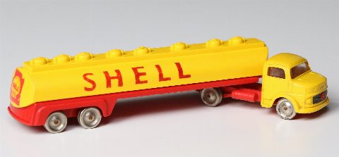 Zestaw LEGO® 1:87 Mercedes Shell Tanker (System)