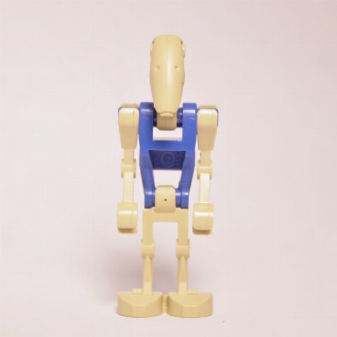 Minifigurka Battle Droid Pilot, Blue Torso, Two Bent Arms