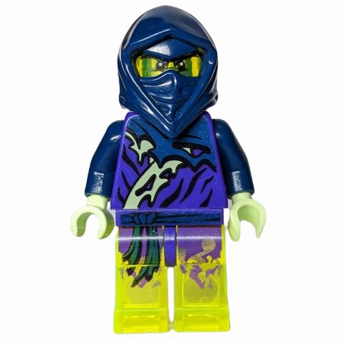 Minifigurka Ghost Ninja Attila / Ming / Spyder