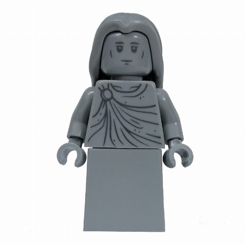 Minifigurka Statue - Dress/Robe, Straight Hair