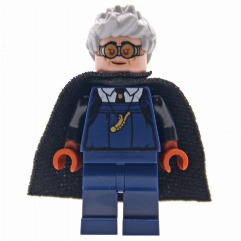 Minifigurka Madame Hooch, Dark Blue Outfit (19888 Cape)