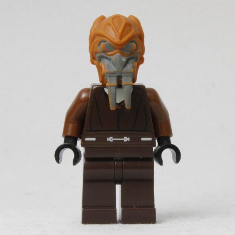 Minifigurka Plo Koon, White Undershirt
