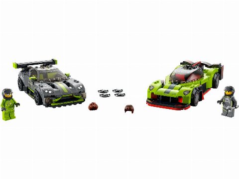 Zestaw LEGO Aston Martin Valkyrie AMR Pro and Aston Martin Vantage GT3 (Speed Champions)