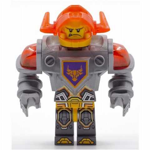 Minifigurka Axl with Trans-Neon Orange Visor