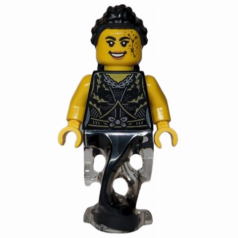 Minifigurka Woman, Black Dress, Ghost Legs