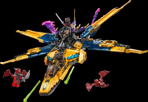 Zestaw LEGO Ras and Arin's Super Storm Jet (Ninjago)